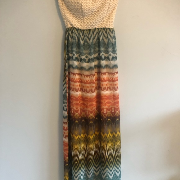 XS Strapless Maxi Dress - Picture 3 of 3